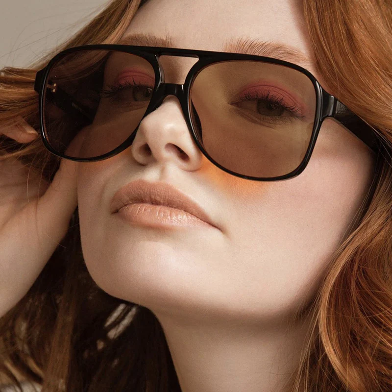 Casual Daily Solid Patchwork Sunglasses - Panekey