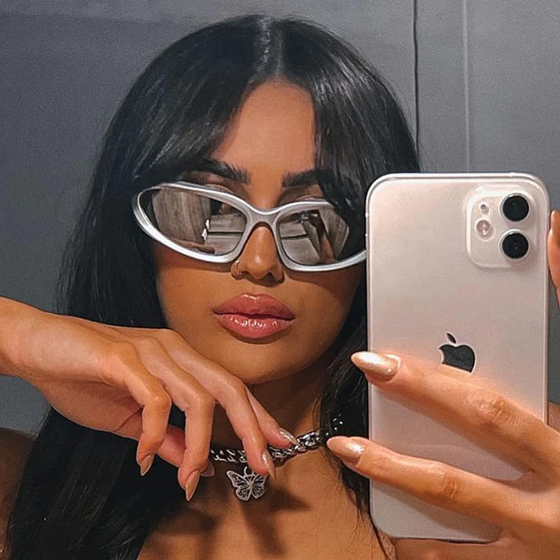 Casual Daily Solid Patchwork Sunglasses - Panekey